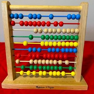 🟡🔴🟢🔵Melissa & Doug Abacus